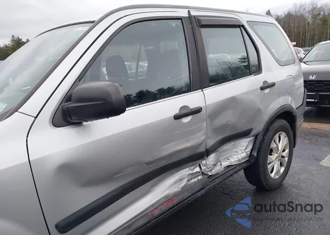 2004 Honda Cr-V Lx из США, поврежденный, VIN SHSRD77454U245695